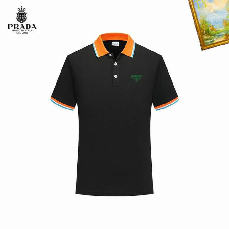 Picture of Prada Polo Shirts Short _SKUPradaM-3XL25tn5525765